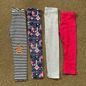 Lot of girls leggings size 4T